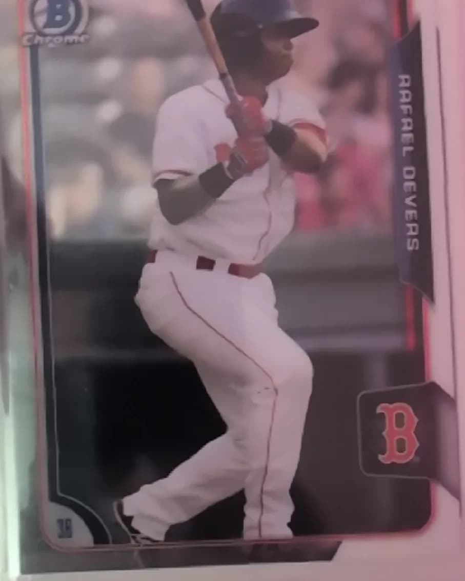 Rafael Devers [Chrome Gold Refractor] #106