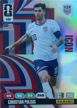 2026 Panini FIFA World Cup #480 Christian Pulisic