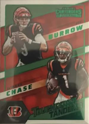 Ja'Marr Chase, Joe Burrow [Gold] #TDT-CIN