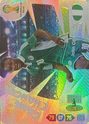 2014 Adrenalyn XL John Obi Mikel