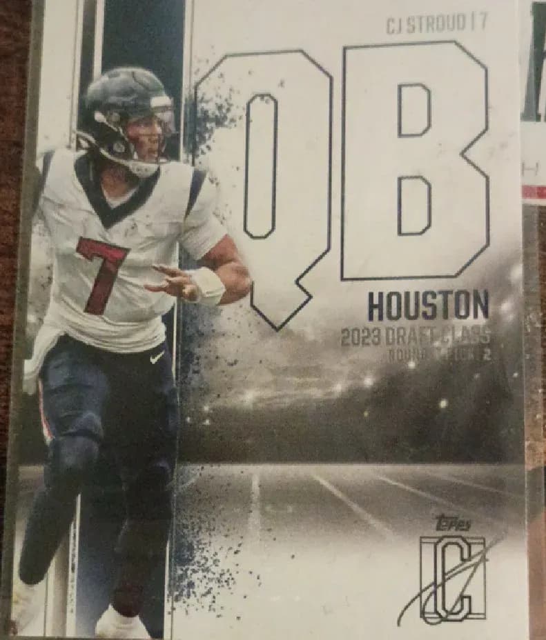 CJ Stroud [Blue Orange] #18