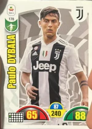 2018-19 Panini Adrenalyn XL #178 Paulo Dybala