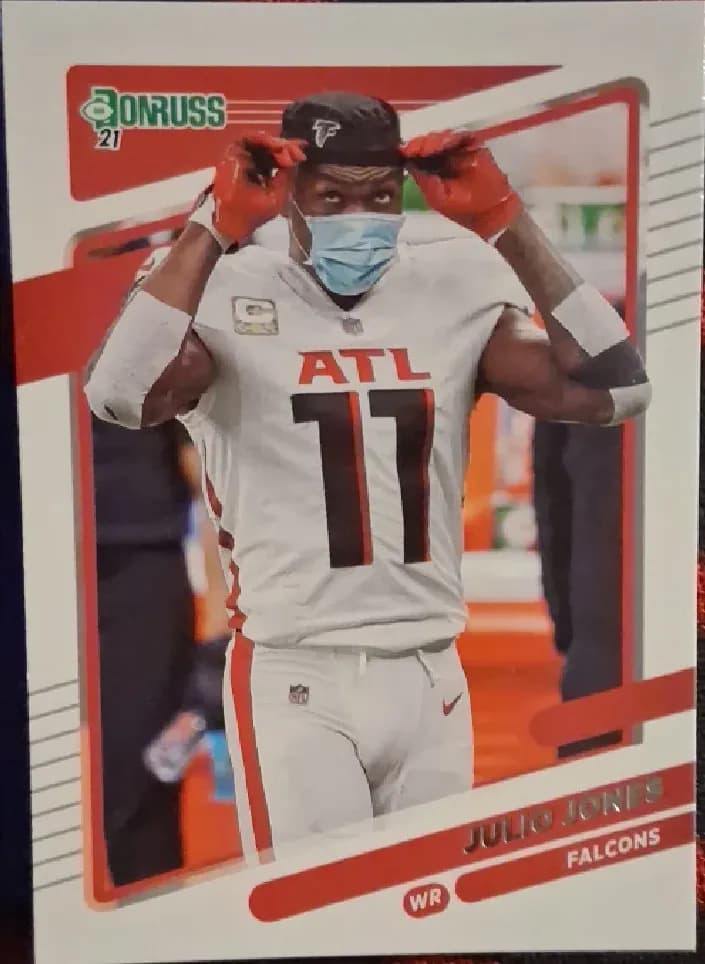 Julio Jones [No Helmet Press Proof Silver Die Cut] #233