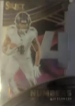 Zay Flowers [Green Black Snakeskin Prizm] #17