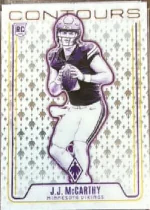 J.J. McCarthy [White Shimmer] #CON-JMY