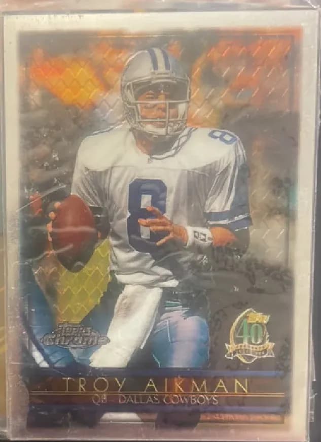 Troy Aikman [Refractor] #1