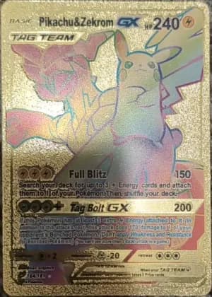 Pikachu & Zekrom GX