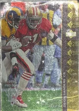 Deion Sanders [Die Cut] #196