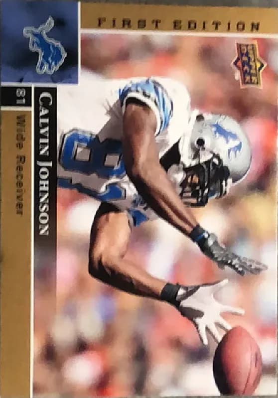 Calvin Johnson #67 first edition 