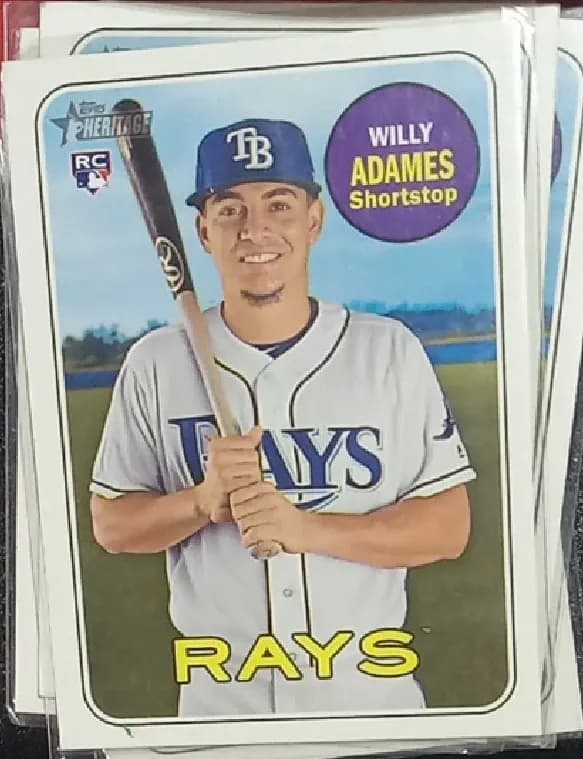 Willy Adames [Black Border] #643