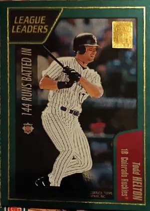 E. Martinez, T. Helton [League Leaders] #393