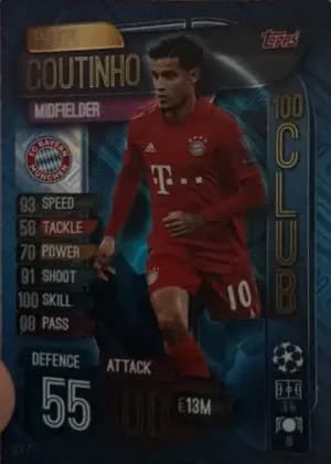 2019/20 Topps Coutinho
