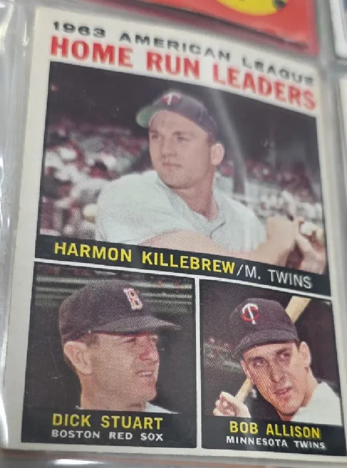 AL Home Run Leaders [Killebrew, Stuart, Allison] #10