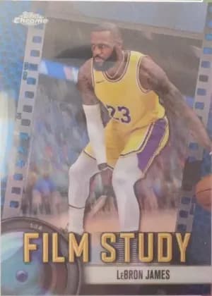 LeBron James [Blue Basketball Refractor] #FS-6