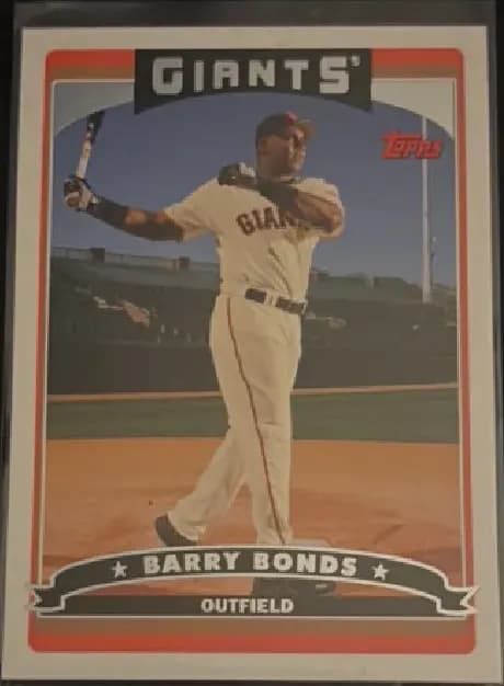 Barry Bonds [Black] #100