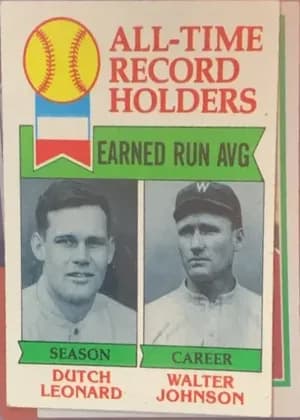 Dutch Leonard Walter Johnson