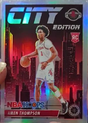 Amen Thompson [Silver Prizm] #14